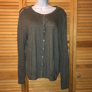 Merona Grey Cardigan